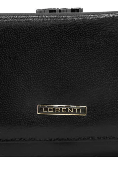 Dámská kožená peněženka v černé barvě FPrice