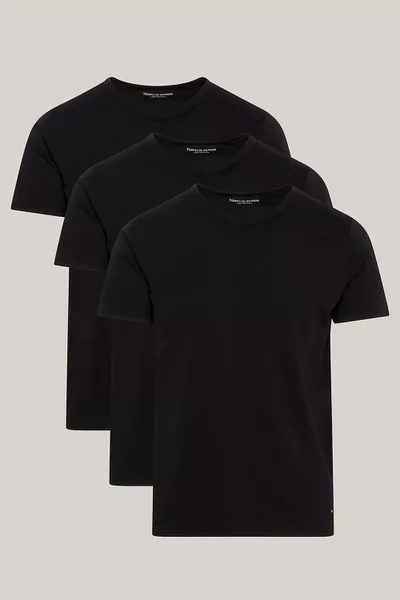 Spodní pánské tričko s krátkým rukávem Tommy Hilfiger 3ks
