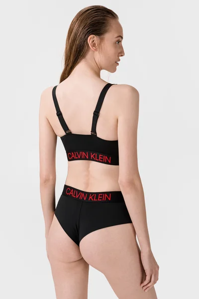 Černý vrchní díl plavek Calvin Klein 0886