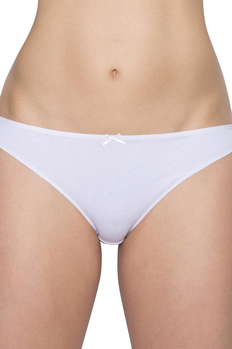 Bílé spodní kalhotky mini bikiny Lama L-400-01 3-pack, bílá M i170_L-MB400-01_M