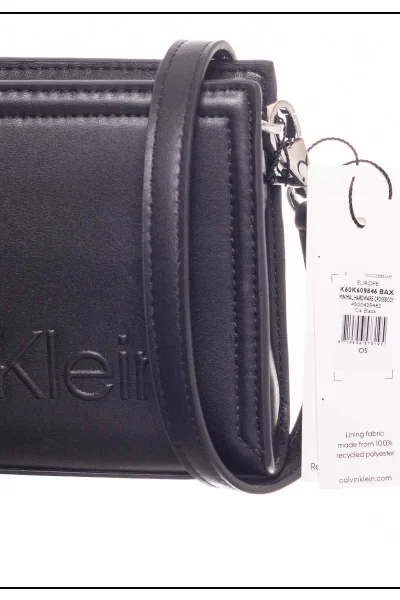 Kabelka Calvin Klein Minimal Hardware Crossbody Černá