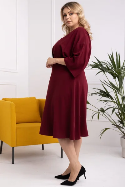 Dámské šaty plus size model 70077 Karko