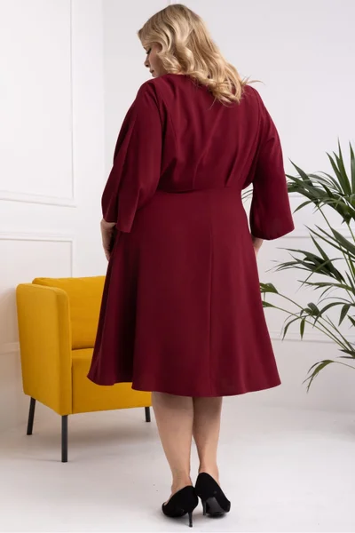 Dámské šaty plus size model 70077 Karko