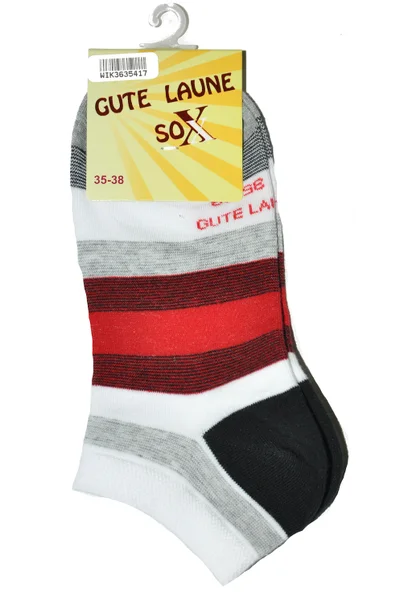 Dámské ponožky WiK AQ885 Gute Laune Sox (barva turkusowy)