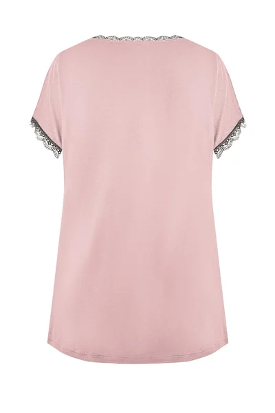 Pohodlné dámské tričko k pyžamu Nipplex mix barev