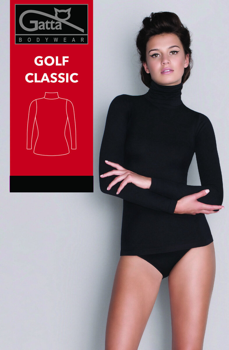 Dámské tričko - Rolák Classic L - GATTA BODYWEAR, černá L i170_0042655S4206