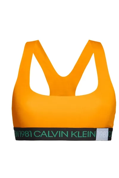 Dámská sportovní podprsenka VO410 oranžová - Calvin Klein