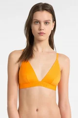 Oranžová podprsenka bez kostice Calvin Klein 4945E-5FQ