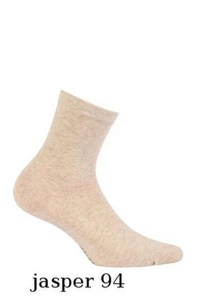 Dámské jednobarevné ponožky