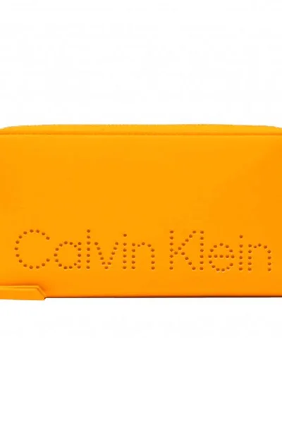 Okrově žlutá dámská peněženka Calvin Klein Jeans