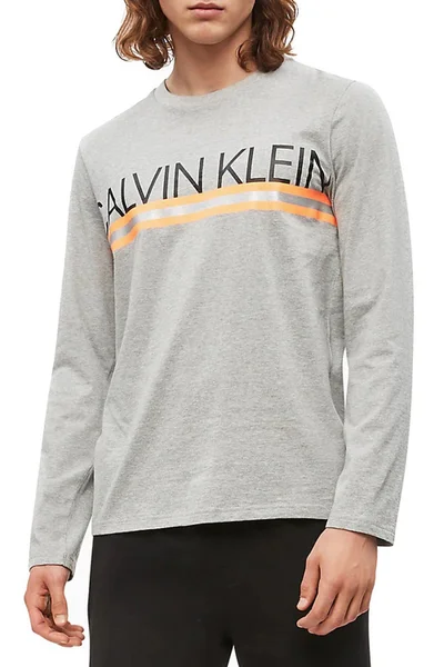 Šedé pánské tričko Calvin Klein 1772