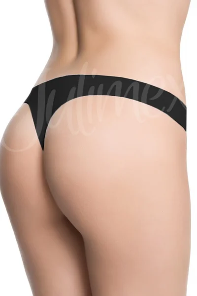 Dámská tanga String black - Julimex (černá)