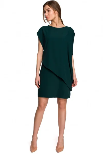 Zelené šaty bez rukávů Style