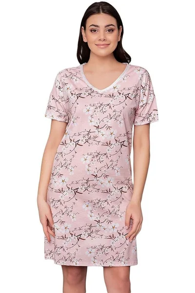 Noční košilka Alwa s květy Italian Fashion