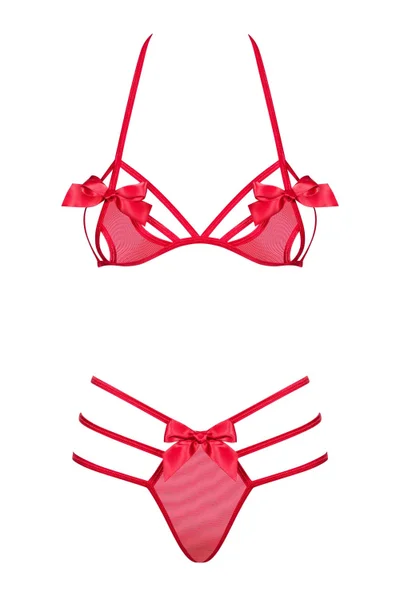 Erotická souprava Giftella set - Obsessive (barva červená)