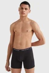 Elastické pánské bavlněné boxerky Tommy Hilfiger 3ks