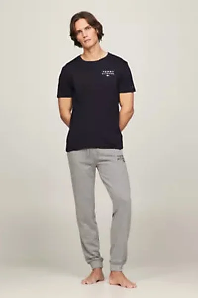 Bavlněné pánské tričko s logem Tommy Hilfiger