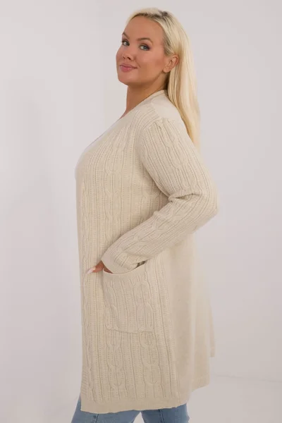 Svetr FPrice Jumper světle béžový XL/XXL