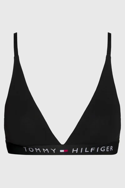 Černá dámská trojúhelníková braletka Tommy Hilfiger