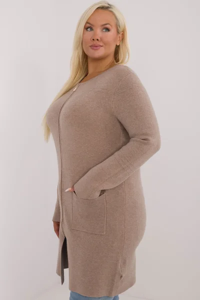 FPrice tmavě lila svetr Jumper XL/XXL