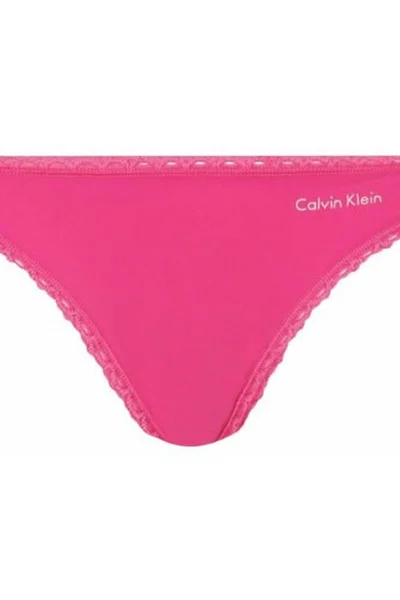 Růžové spodní kalhotky Calvin Klein BM6