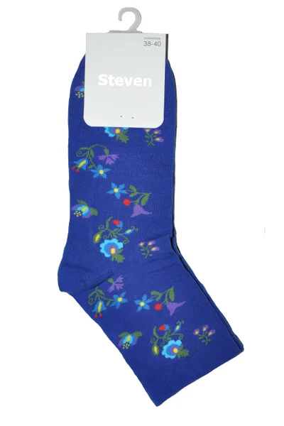 Dámské ponožky Steven XH334 Folk, T56