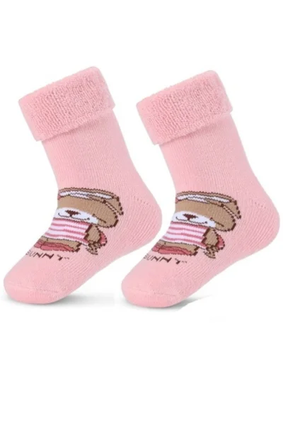 Unisex dětské bavlněné ponožky s obrázkem BE SNAZZY