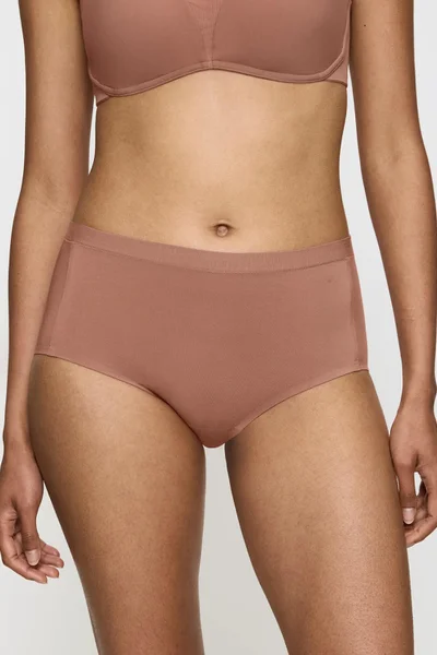 Dámské kalhotky Smart Natural Maxi BROWN - Triumph