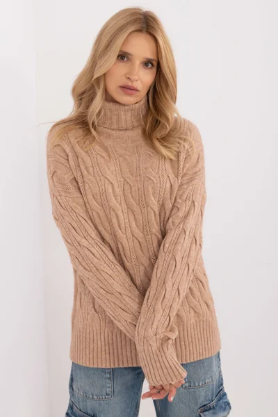 Elegantní Camel Jumper - FPrice