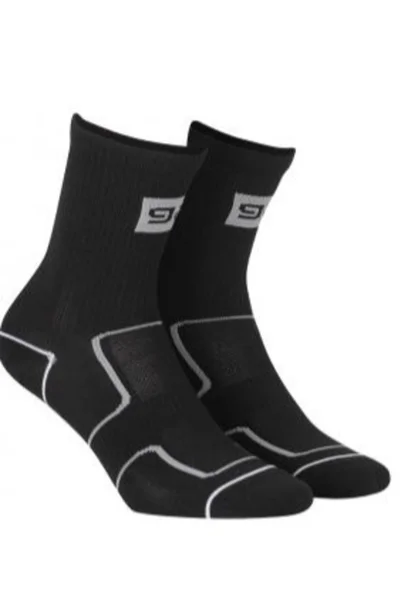 Unisex černé sportovní cyklistické ponožky Gatta active