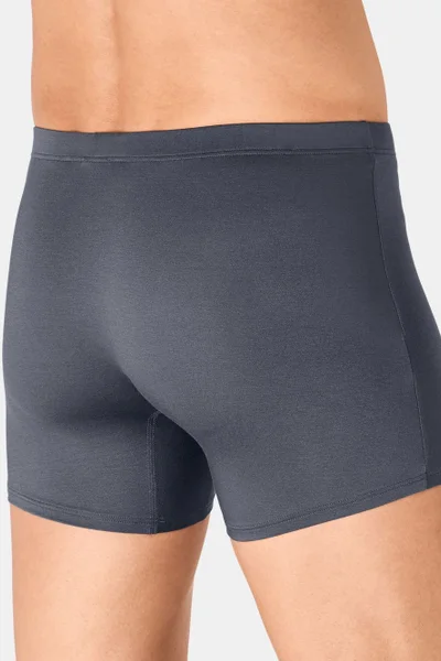 Pánské boxerky v delfíním šedém odstínu Triumph Basic Soft