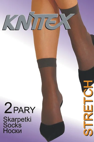 Dámské silonkové ponožky Knittex Stretch 2-pack