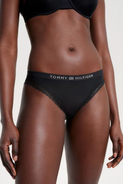 Lehké elastické dámské kalhotky v klasickém střihu Tommy Hilfiger