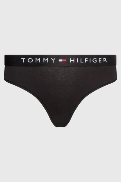Černé dámské bavlněné kalhotky Tommy Hilfiger