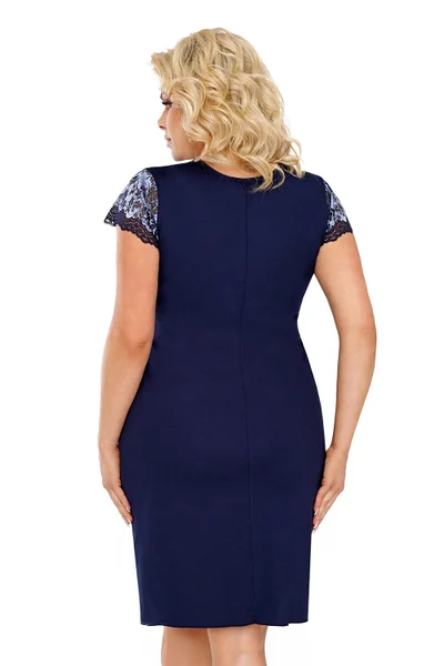 Noční košilka DEBORAH Plus Size s krajkou - Donna