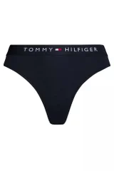 Tmavě modré dámské string kalhotky Tommy Hilfiger