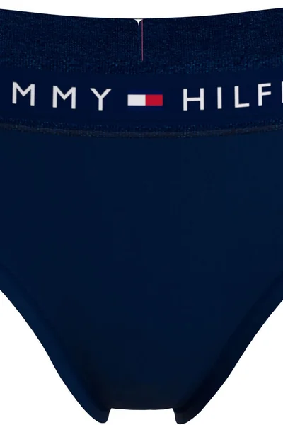 Tmavě modré dámské string kalhotky Tommy Hilfiger