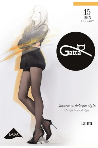Dámské punčochové kalhoty LAURA CX994 - LYCRA roz6 Gatta béžová