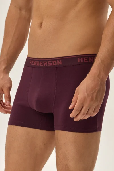 Boxerky Henderson Jewel Bordo-Grey 3ks