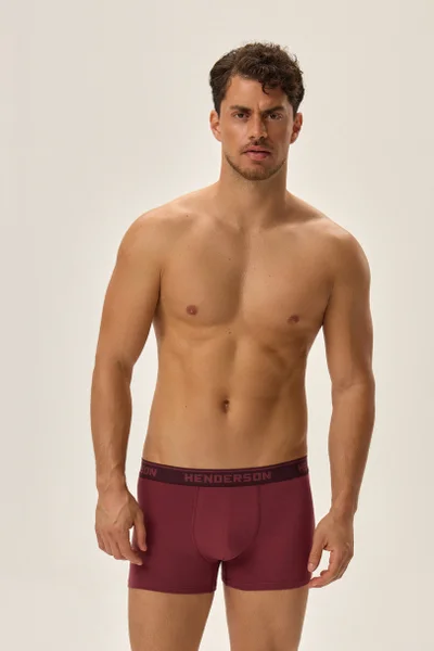 Boxerky Henderson Jewel Bordo-Grey 3ks