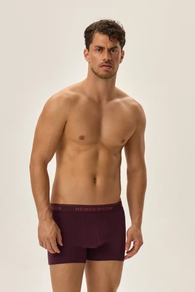 Boxerky Henderson Jewel Bordo-Grey 3ks