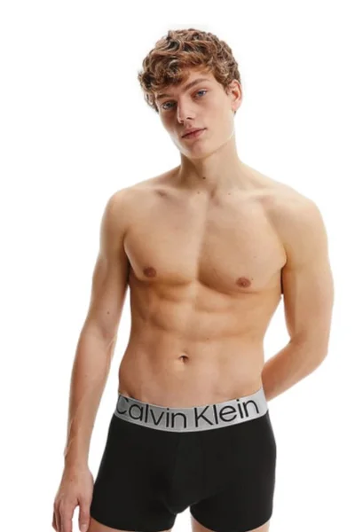 Pánské boxerky Calvin Klein Steel 3 kusy