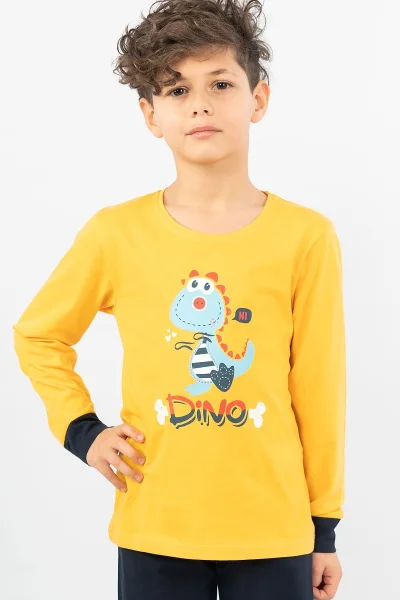 Dětské pyžamo dlouhé Dino Vienetta Kids