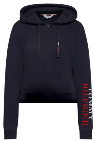 Dámská mikina s kapucí Cropped Zip - Tommy Hilfiger