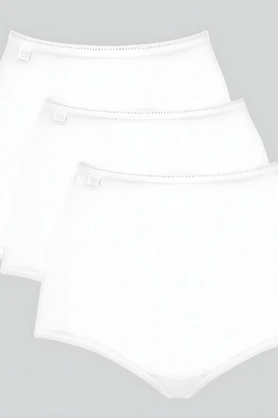 Dámské bílé kalhotky Sloggi V33 Cotton Maxi (3ks v balení)
