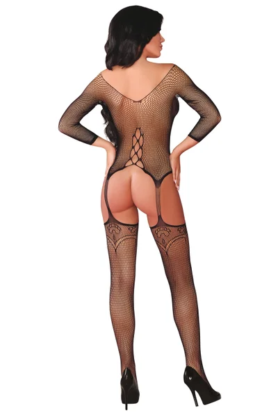 Žhavé bodystocking se šněrováním LivCo CORSETTI FASHION