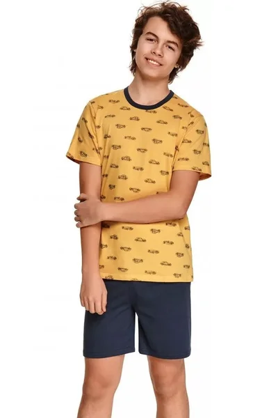 Dětské pyžamo Taro OV949 (barva Zlatá)