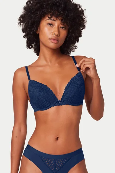 Dámská push-up podprsenka Triumph Aura Blue