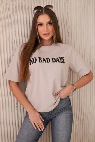 Dámská halenka No Bad Days béžová Kesi