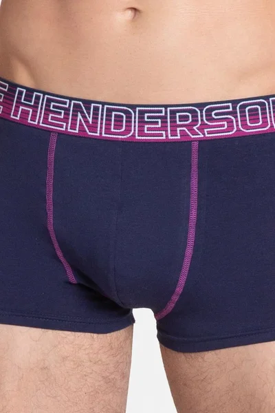 Pánské luxusní boxerky YH254 Sada 2 kusů v a tmavě růžové barvě - Henderson
